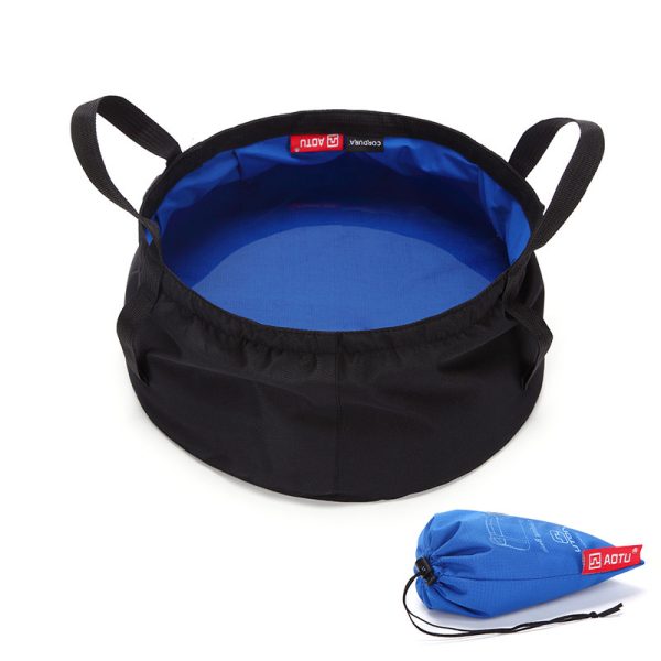 Fishing Basin Portable Travel Laundry Washbasin Foot Bag Bucket Outdoor Travel Basin - Image 7