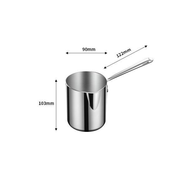 Mini Frying Pan Household Oil Frying Pan Stainless Steel Frying Pan - Image 8