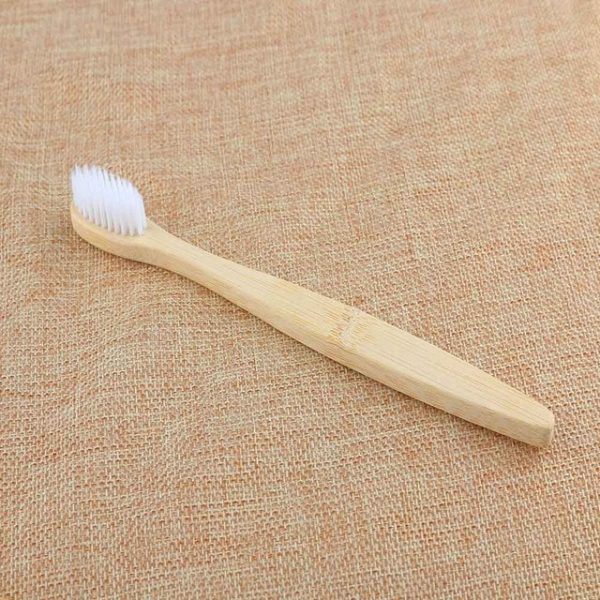 Personal Environmental Bamboo Charcoal Toothbrush For Oral Health Low Carbon Medium Soft Bristle Wood Handle Toothbrush - Image 9