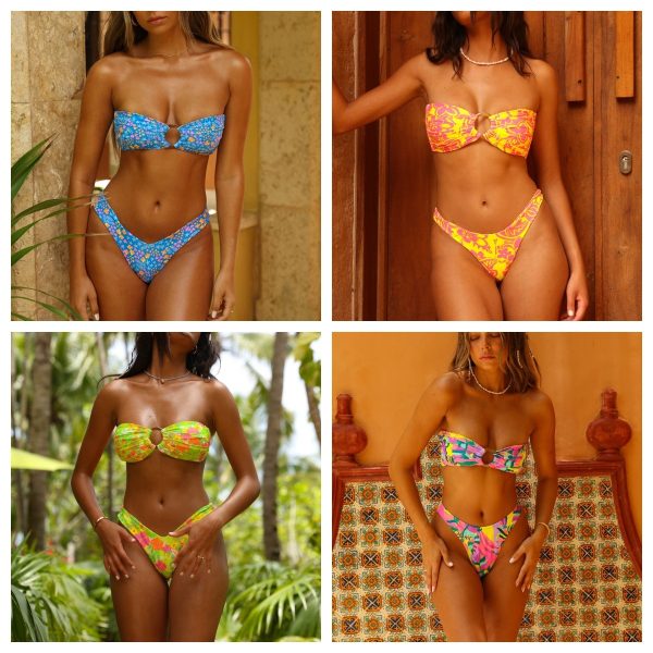 Printed bikini sexy two-piece swimsuit multi-color swimsuit - Image 14