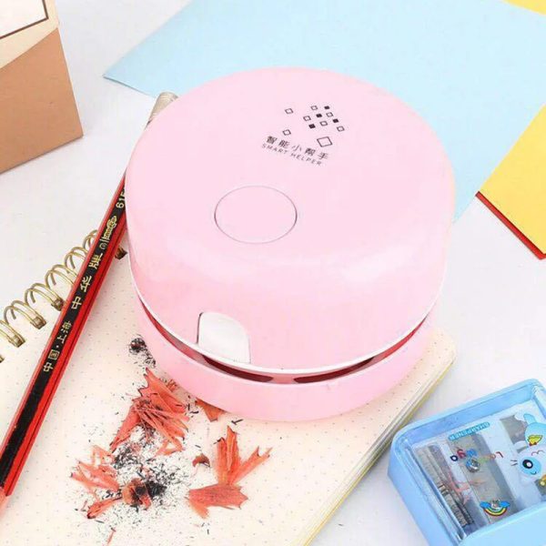 Mini Desktop Vacuum Cleaner Charging Wireless Handheld Keyboard Cleaning Vacuum Cleaner Student Eraser Pencil Dust Removal - Image 8