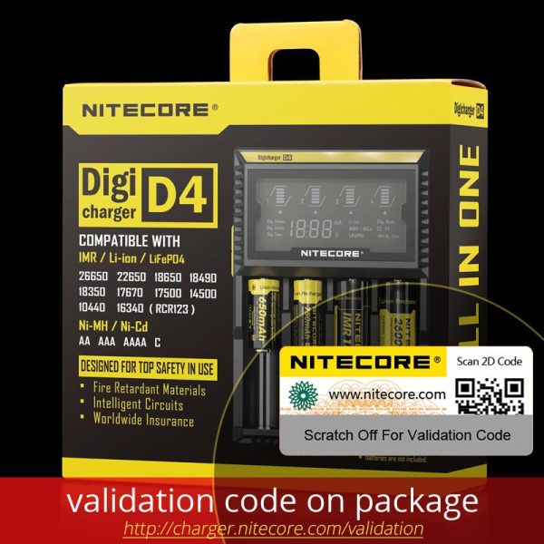 Nitecore LCD D4 Battery Charger - Image 2