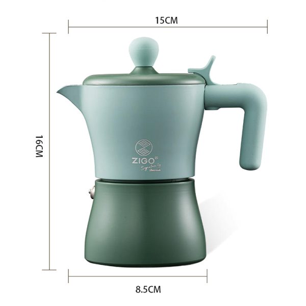 Moka Pot Espresso Brewing Coffee Pot - Image 2