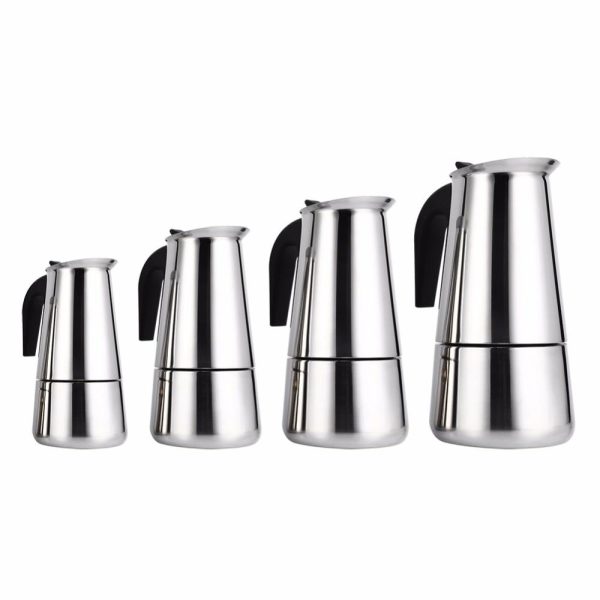 Moka Espresso Coffee Maker Pot Stovetop Tool  Coffee Machine - Image 3