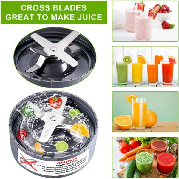 Replacement Blades for Blender,1 Blades Replacement ,Compatible for Nutribullet Pro 900 Series - Image 3