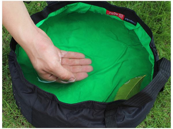 Fishing Basin Portable Travel Laundry Washbasin Foot Bag Bucket Outdoor Travel Basin - Image 3