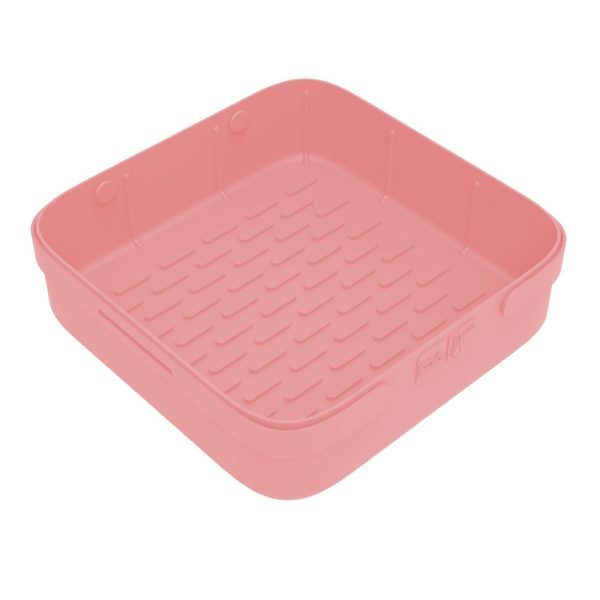 New Air Fryer Silicone Baking Pan Square Air Fryer Silicone Pot Folding Silicone Baking Pan Pad - Image 10