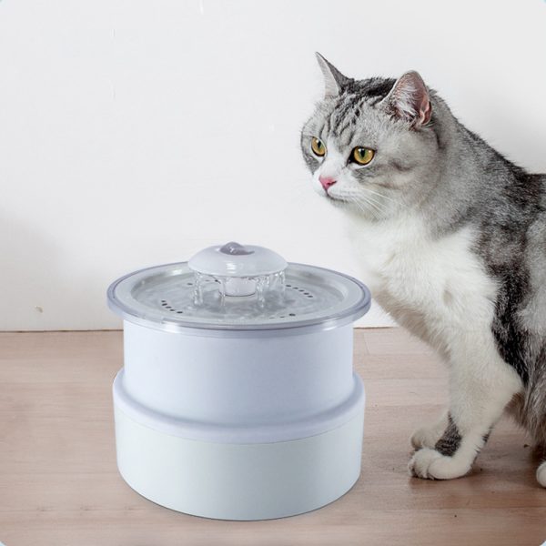 Foldable Pet Water Dispenser Luminous Automatic Water Dispenser Water Cycle Dog Water Feeder