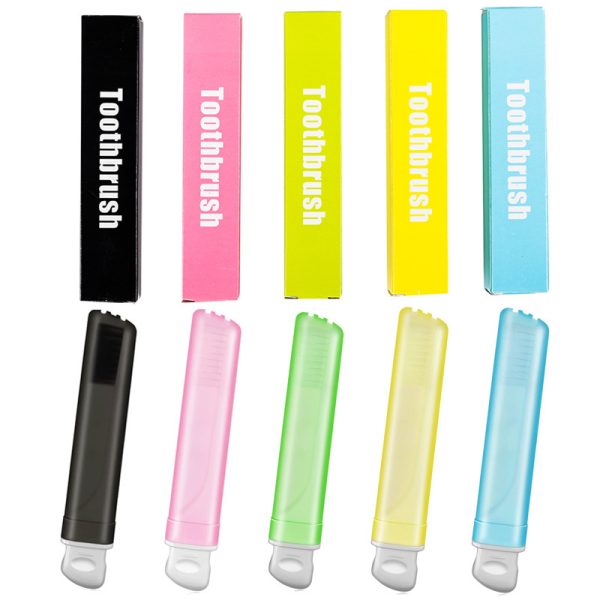 Portable Folding Toothbrush Colorful Ultra-Soft Bristle Travel Toothbrush Compact Storage Travel Outdoor Easy To Carry Toothbrush - Image 7