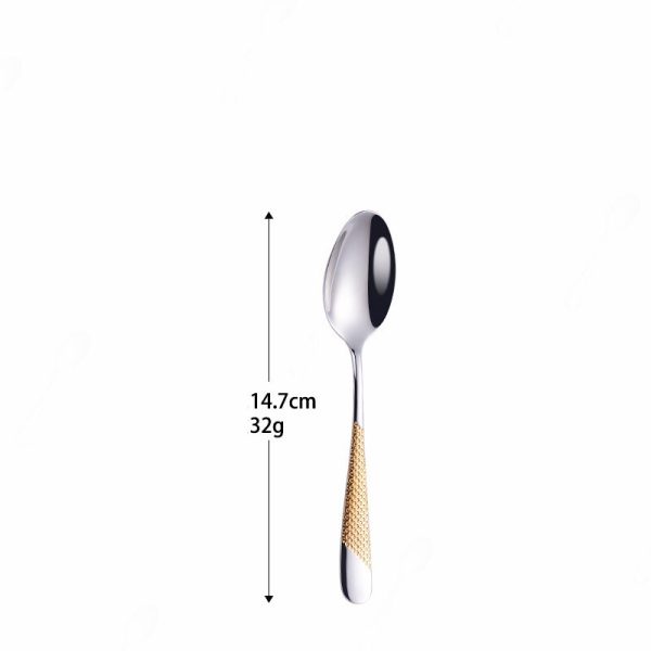 Home Tableware Cutlery Set Golden Cutlery Stainless Steel Dinnerware Set Silverware Cutlery Complete Fork Spoons Knives Set - Image 13