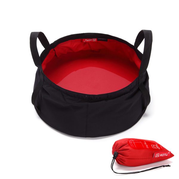 Fishing Basin Portable Travel Laundry Washbasin Foot Bag Bucket Outdoor Travel Basin - Image 9