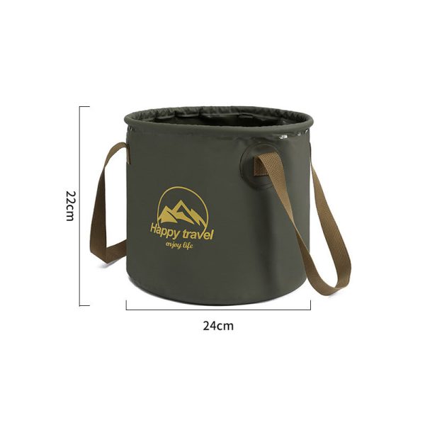 Folding Foot Bucket Portable Multi-Function Travel Fishing Bucket Laundry Basin Water Basin Wash Basin Wash Foot Artifact - Image 6