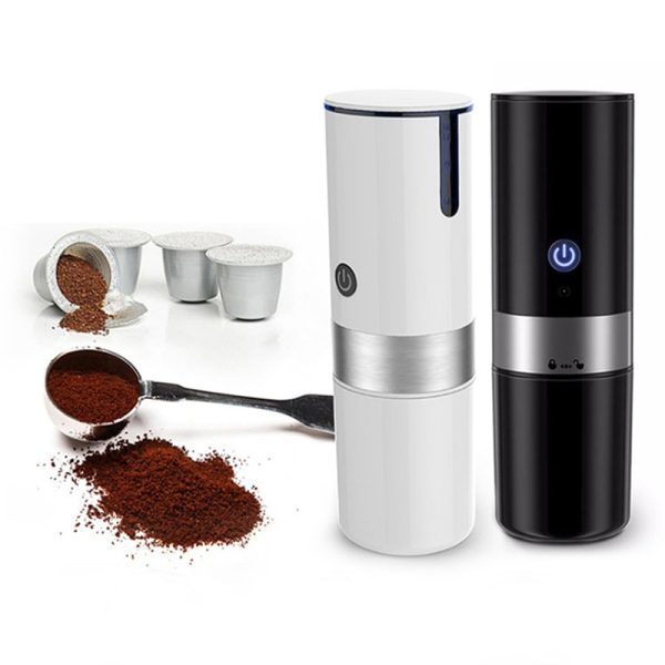 Portable Capsule Coffee Machine Kitchen Household Stainless Steel Automatic American Coffee Machine - Image 2