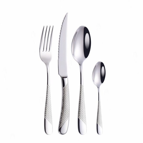 Home Tableware Cutlery Set Golden Cutlery Stainless Steel Dinnerware Set Silverware Cutlery Complete Fork Spoons Knives Set - Image 6