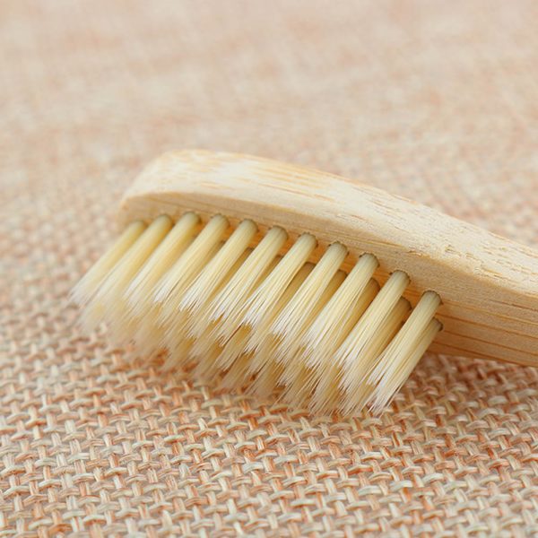 Personal Environmental Bamboo Charcoal Toothbrush For Oral Health Low Carbon Medium Soft Bristle Wood Handle Toothbrush - Image 5