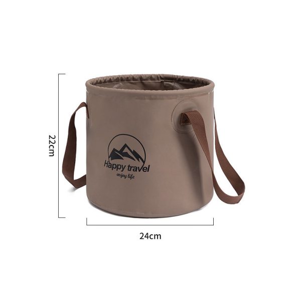 Folding Foot Bucket Portable Multi-Function Travel Fishing Bucket Laundry Basin Water Basin Wash Basin Wash Foot Artifact - Image 7