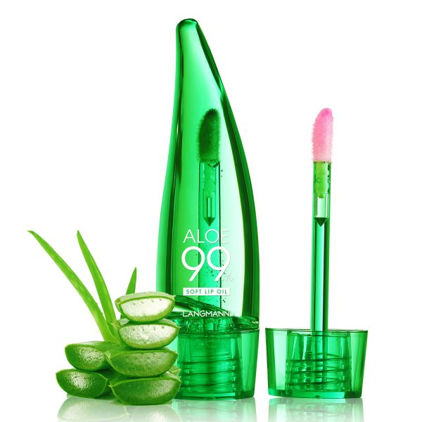 langmannni  Aloe vera lip gloss, temperature-sensitive color-changing lip glaze, moisturizing and protective lipstick, lip oil - Image 5