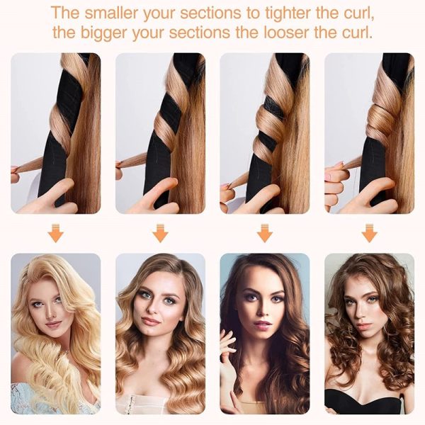 Heat-free lazy artifact curling iron sponge foam sleeping curling iron big wave curling four-piece set - Image 2