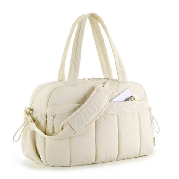 Large Capacity Carry-On Travel Duffel Bag for Women, with Shoulder Strap, Ideal for Weekend Overnight Trips and Sport Gym Use - Image 4