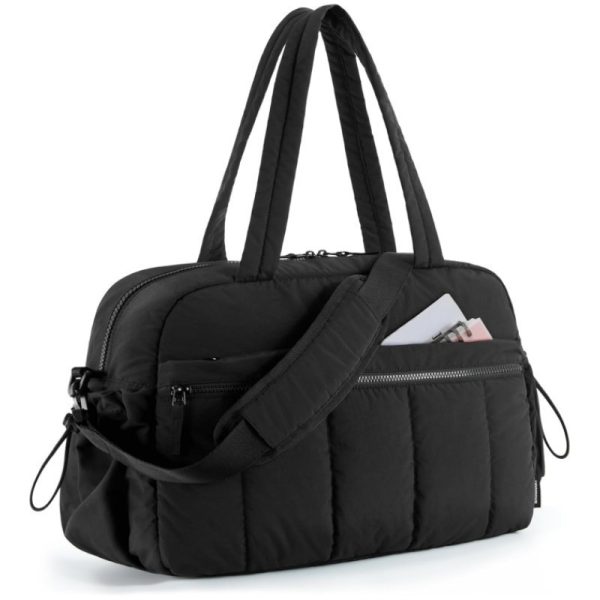 Large Capacity Carry-On Travel Duffel Bag for Women, with Shoulder Strap, Ideal for Weekend Overnight Trips and Sport Gym Use - Image 3
