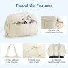 Large Capacity Carry-On Travel Duffel Bag for Women, with Shoulder Strap, Ideal for Weekend Overnight Trips and Sport Gym Use - Image 6