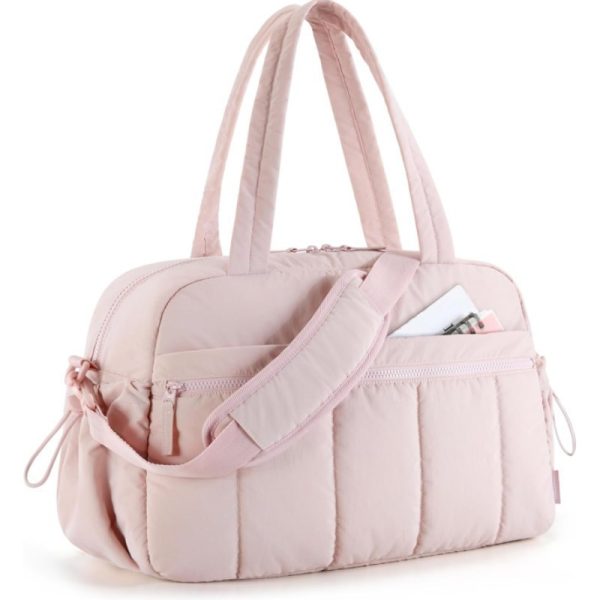 Large Capacity Carry-On Travel Duffel Bag for Women, with Shoulder Strap, Ideal for Weekend Overnight Trips and Sport Gym Use - Image 2