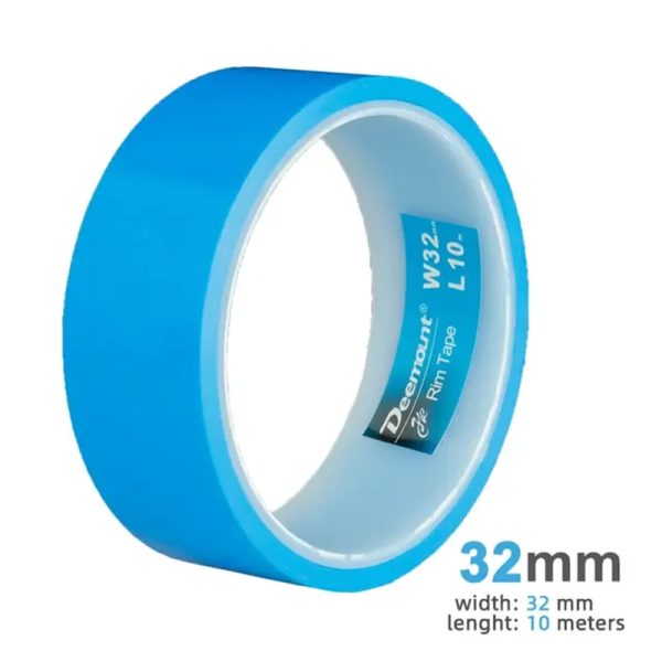 Tensilized Strapping Tape for Tubeless Bicycle Rims, 9.14m long, widths of 23/25/27/29/32/34mm, good residue-holding. - Image 3