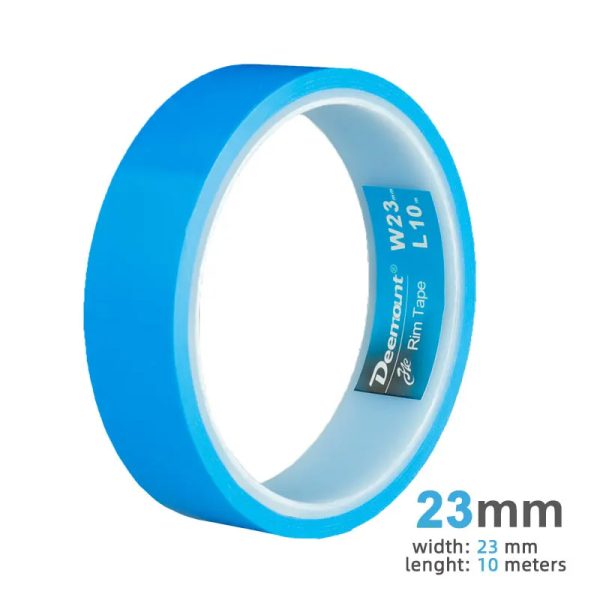 Tensilized Strapping Tape for Tubeless Bicycle Rims, 9.14m long, widths of 23/25/27/29/32/34mm, good residue-holding. - Image 7