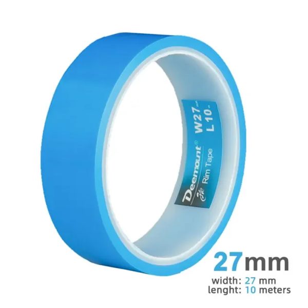 Tensilized Strapping Tape for Tubeless Bicycle Rims, 9.14m long, widths of 23/25/27/29/32/34mm, good residue-holding. - Image 5
