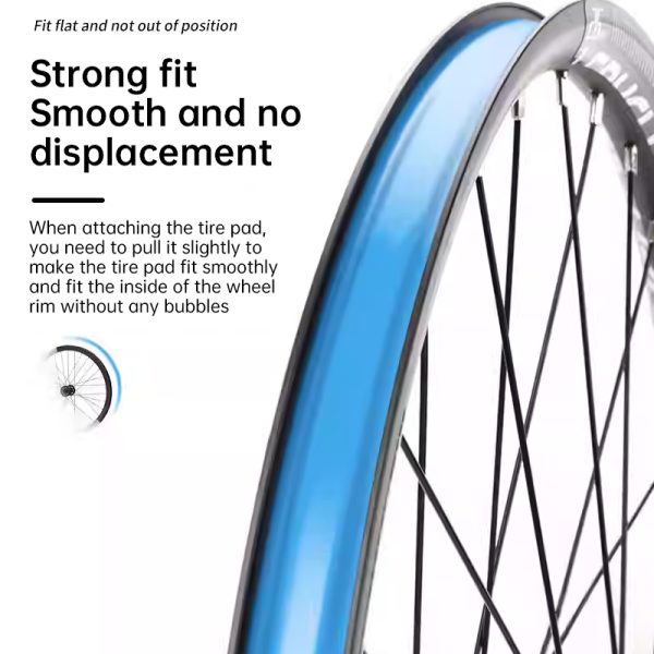 Tensilized Strapping Tape for Tubeless Bicycle Rims, 9.14m long, widths of 23/25/27/29/32/34mm, good residue-holding. - Image 13