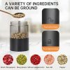 USB Charging Electric Pepper & Sea Salt Grinder with Base and Double Support for Easy Charging and Use - Image 5