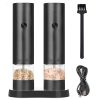USB Charging Electric Pepper & Sea Salt Grinder with Base and Double Support for Easy Charging and Use - Image 3