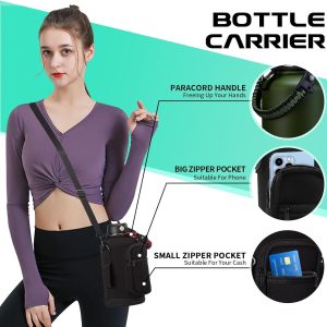 Large Capacity Stainless Steel Kettle Outdoor Large Handle Cover Sports Portable Cup