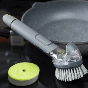 Dishwashing brush pot washing artifact