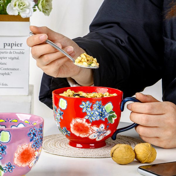 Aomak Ceramic Cup Personalized Hand-painted Water Cup Creative Mug - Image 9