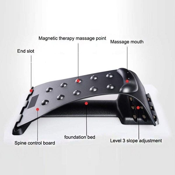 Neck Massage Cervical Traction Pain Relief Posture Corrector Acupressure - Image 4