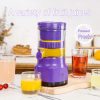 Electric Orange Juicer Lemon Juicer Squeezer Usb Rechargeable Citrus Juicer Machines Usb Rechargeable Portable Blender Kitchen Gadgets