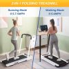 Walking Pad Treadmill, 300 Lbs  About 136.1 Kg Capacity Under-the-counter Treadmill, Walking Pad With Handle, Small Household Treadmill, Mini Foldable Treadmill With Remote Control - Image 3