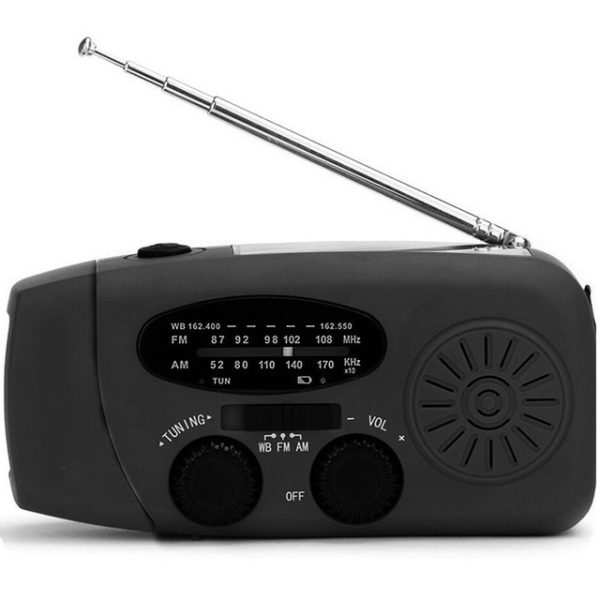Solar hand crank radio flashlight - Image 3