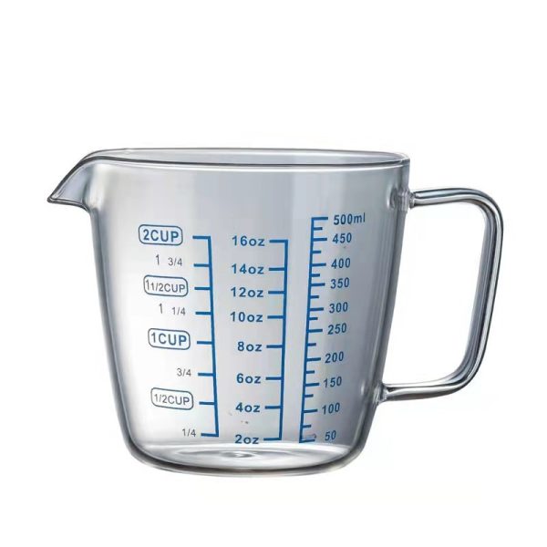 High Temperature Microwave Oven Heating Milk Glass Cup - Image 8