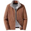 Corduroy Coat Korean Style Thick Warm Padded Coat - Image 6
