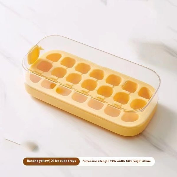 Sealed With Lid Ice Tray Cube Mold For Refrigerator Making - Image 3