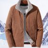 Corduroy Coat Korean Style Thick Warm Padded Coat