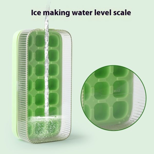 Sealed With Lid Ice Tray Cube Mold For Refrigerator Making - Image 4