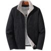 Corduroy Coat Korean Style Thick Warm Padded Coat - Image 3