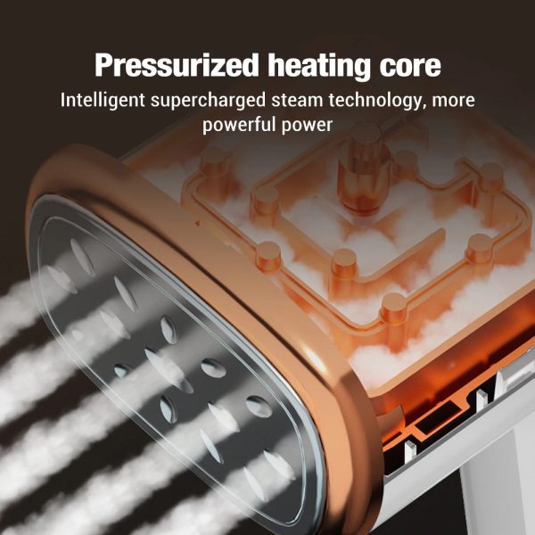 Portable Handheld Steam Iron 1KW Folding Mini Garment Hanging Steamer Clothes Ironing Wet Dry Ironing Machine For Home Travel - Image 8