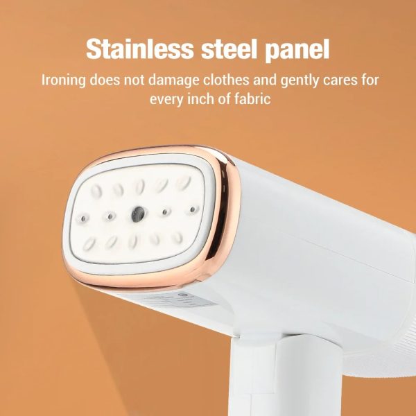 Portable Handheld Steam Iron 1KW Folding Mini Garment Hanging Steamer Clothes Ironing Wet Dry Ironing Machine For Home Travel - Image 7